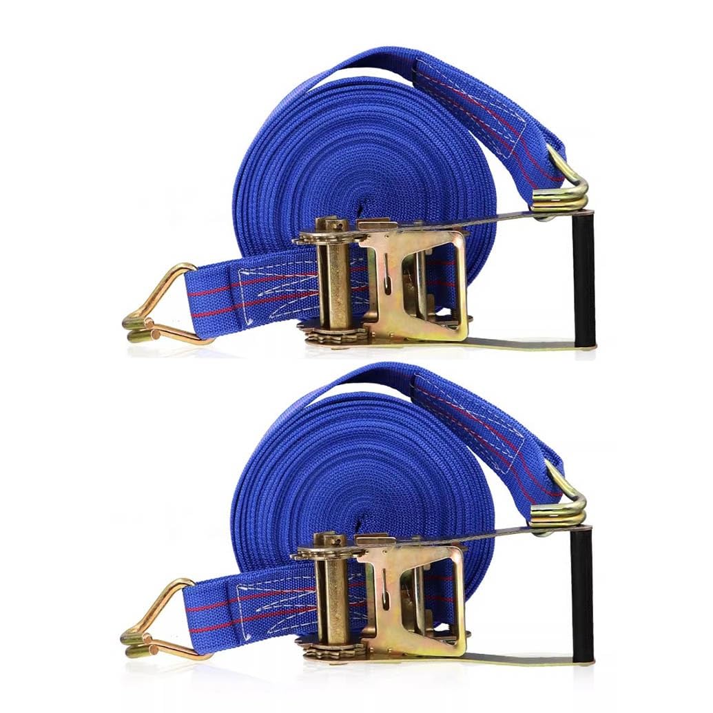 Cinghie Di Serraggio Con Cricchetto E Gancio, Cinghia Di Serraggio 5 M × 40/55 Mm 3000 Kg Cinghie Con 2 Pezzi Pesanti Come Motociclette Biciclette Valigie Ecc(W5.5cm/2.16in,L12m/472in)