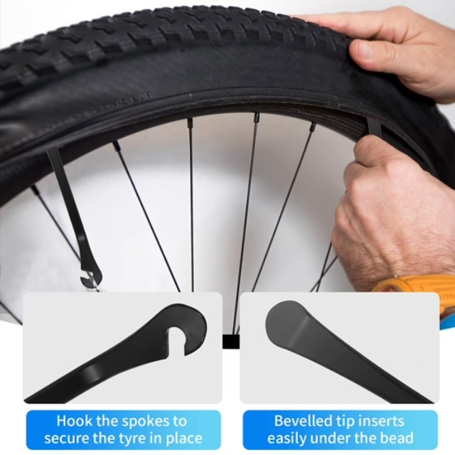 Alicer 12 pezzi luci per bicicletta, anelli in gomma elastici, per bicicletta, per mountain bike, bici da corsa, per tenere torcia, contachilometri