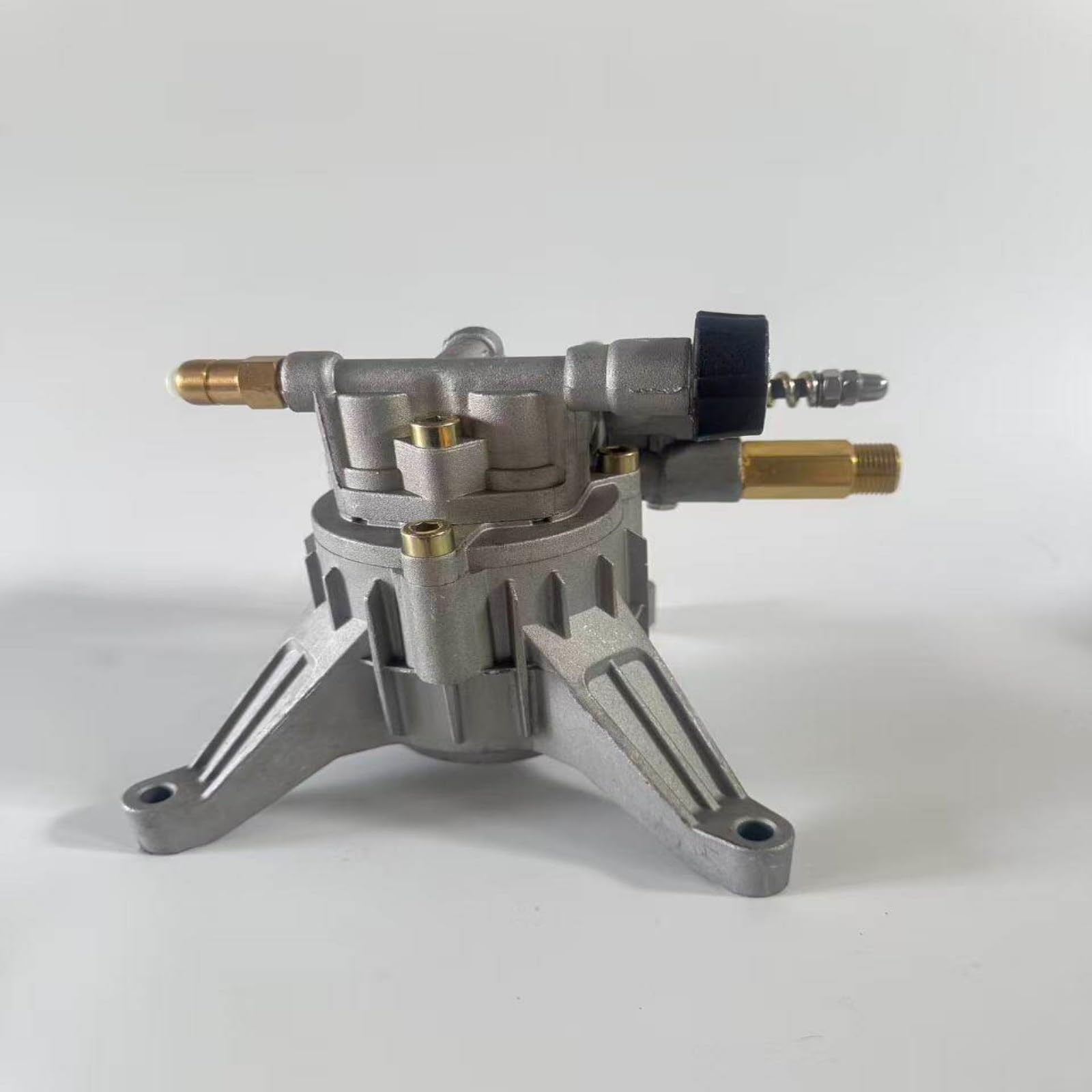 Vertikale Hochdruckreinigerpumpe 3400 PSI 2,5 GPM 7/8 Zoll Welle Ersatzpumpe für Honda, für Craftsman, für Husky, für HOMELITE, Metall Silber, Gartenarbeit