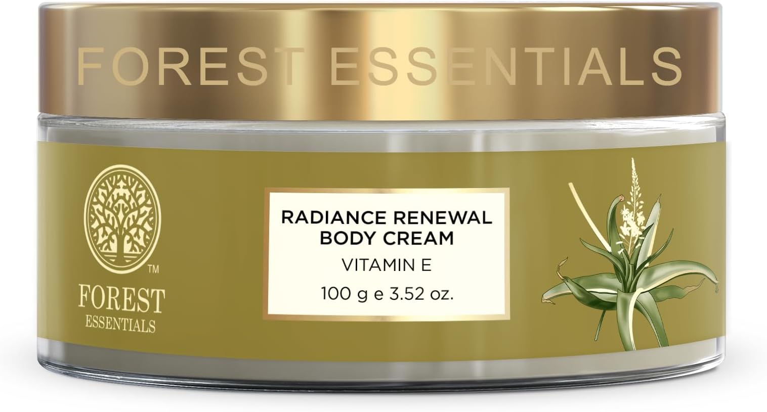 Radiance Renewal Body Cream Vitamin E | With Cocoa Butter for Soft, Glowing Skin | Ayurvedic Nourishing Body Cream