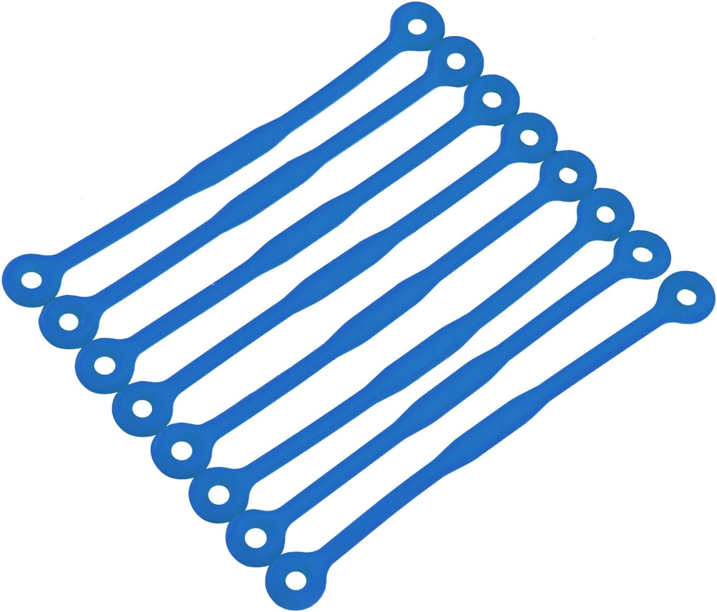 Andux Tennis Racket Vibration Dampeners Squash Racket Shock Absorber Silicone Tennis String Shock Damping Pack of 8 BZQ-05 (Blue) : Sports & Outdoors