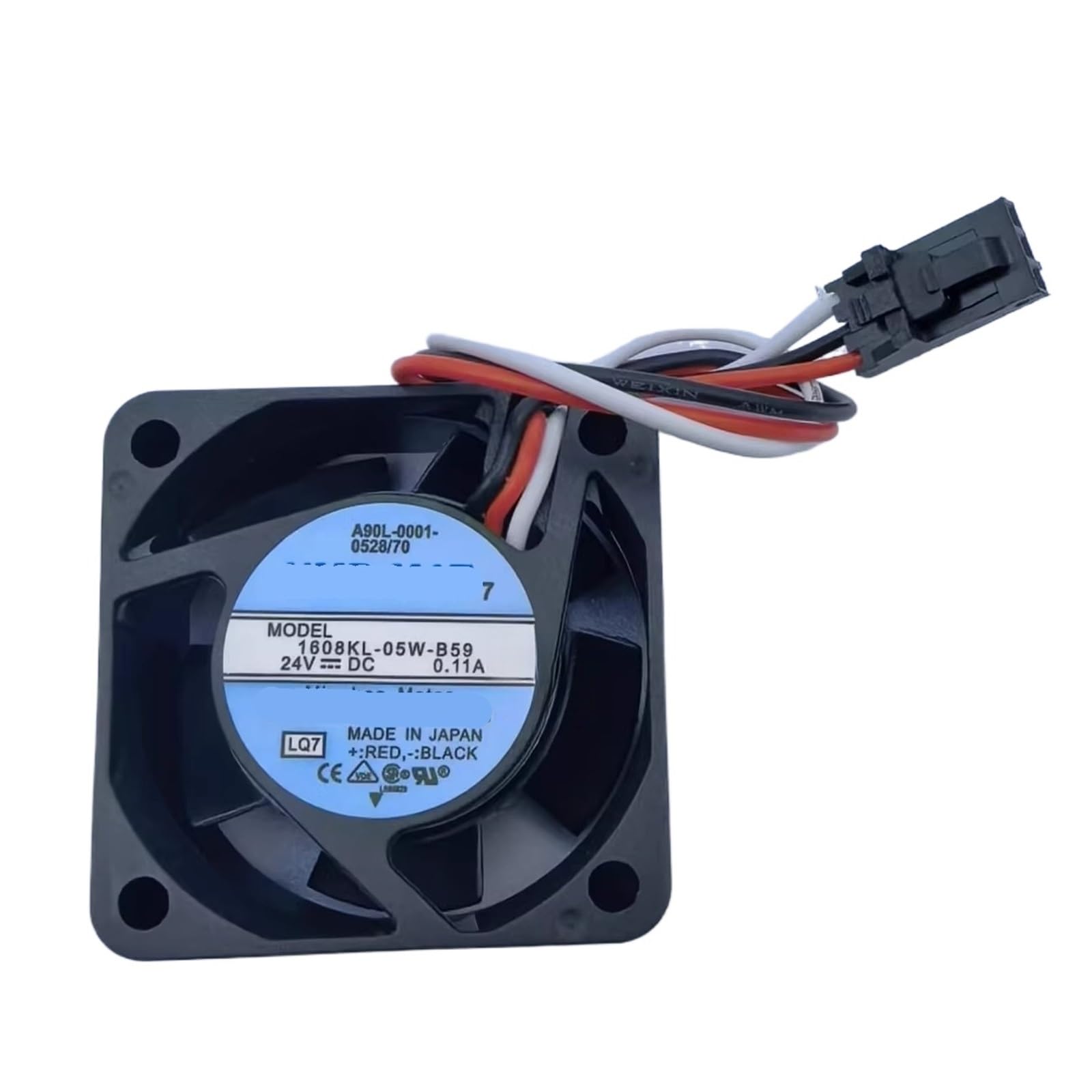 TYBVJSFJK Cooling Fan 1608KL-05W-B39 0.07A 1608KL-05W-B30 109P0424H6D23 2406KL-05W-B59 0.13A 1608KL-05W-B39 0.08A 1608KL-05W-B59 0.11A(1608KL-05W-B59 0.11A)