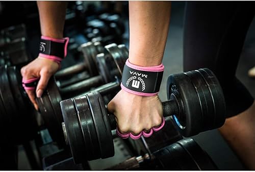 Miniatura 3 de Guantes acolchados de cross training de cuero con apoyo en la muñeca para tu entrenamiento del día entrenamiento de gimnasio levantamiento de pesas