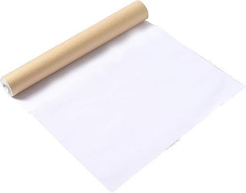 Miniatura 2 de Tela de franela autoadhesiva rollo de 17.2 x 60 pulgadas, forro de terciopelo adhesivo blanco suave para cajones, gabinetes, estantes, joyeros,