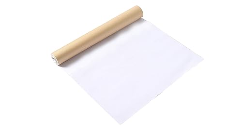 Miniatura 2 de Tela de franela autoadhesiva rollo de 17.2 x 60 pulgadas, forro de terciopelo adhesivo blanco suave para cajones, gabinetes, estantes, joyeros,