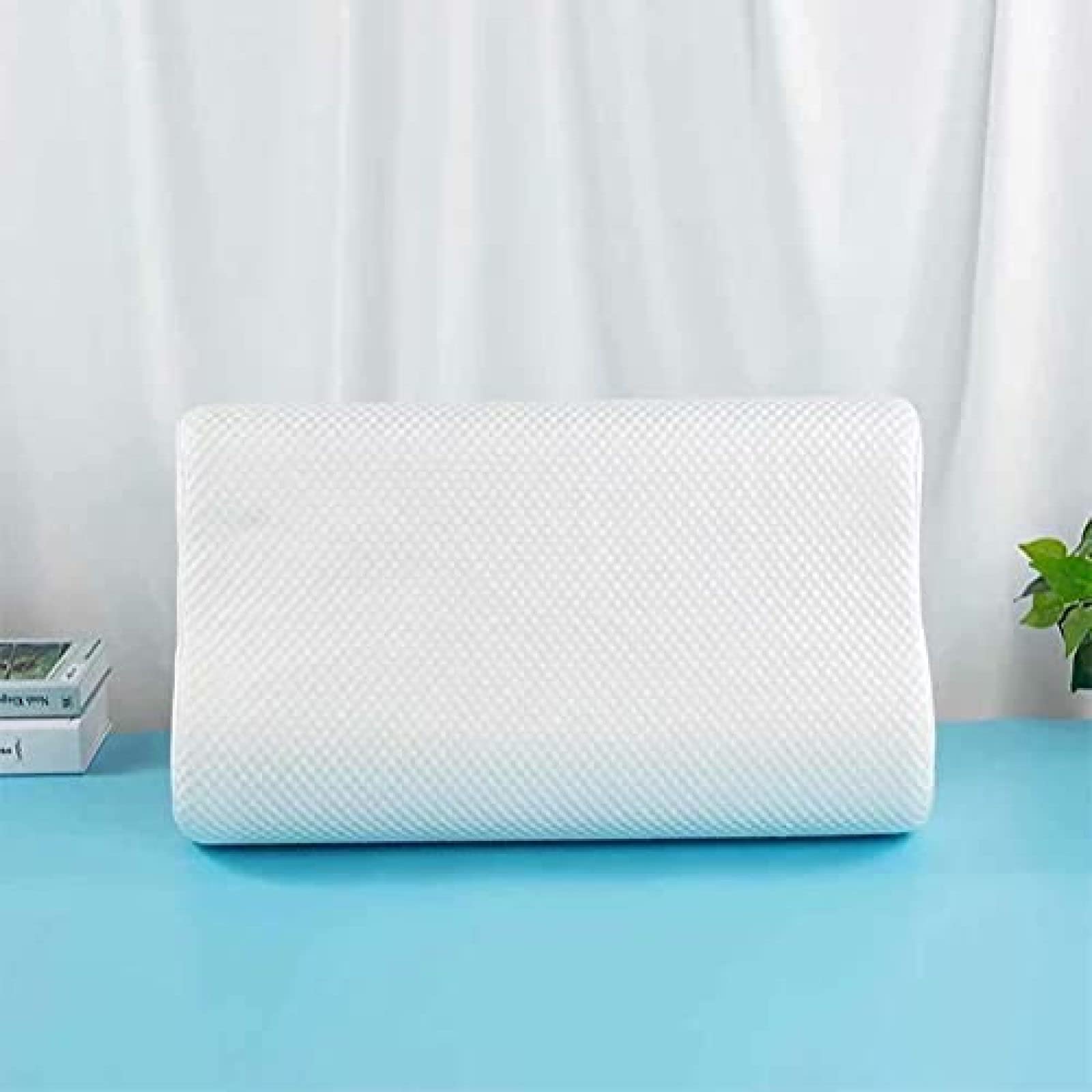 Kontur Memory Foam Nackenkissen – Orthopädisch & Hypoallergen Für Alle Schlafpositionen