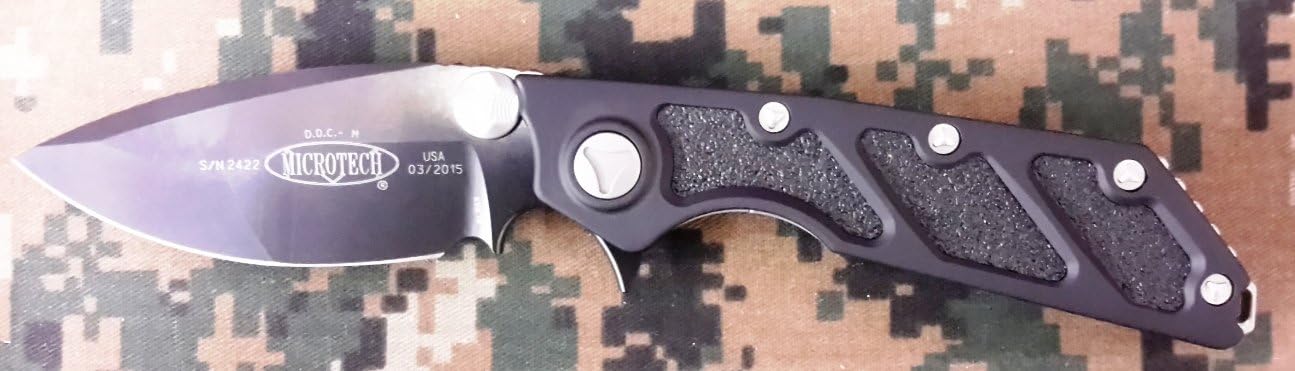 Microtech DOC with Plain Black Blade