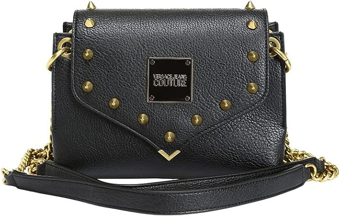 VERSACE JEANS COUTURE Studded Logo Chain Bag VCL73VA4BEA Black / -