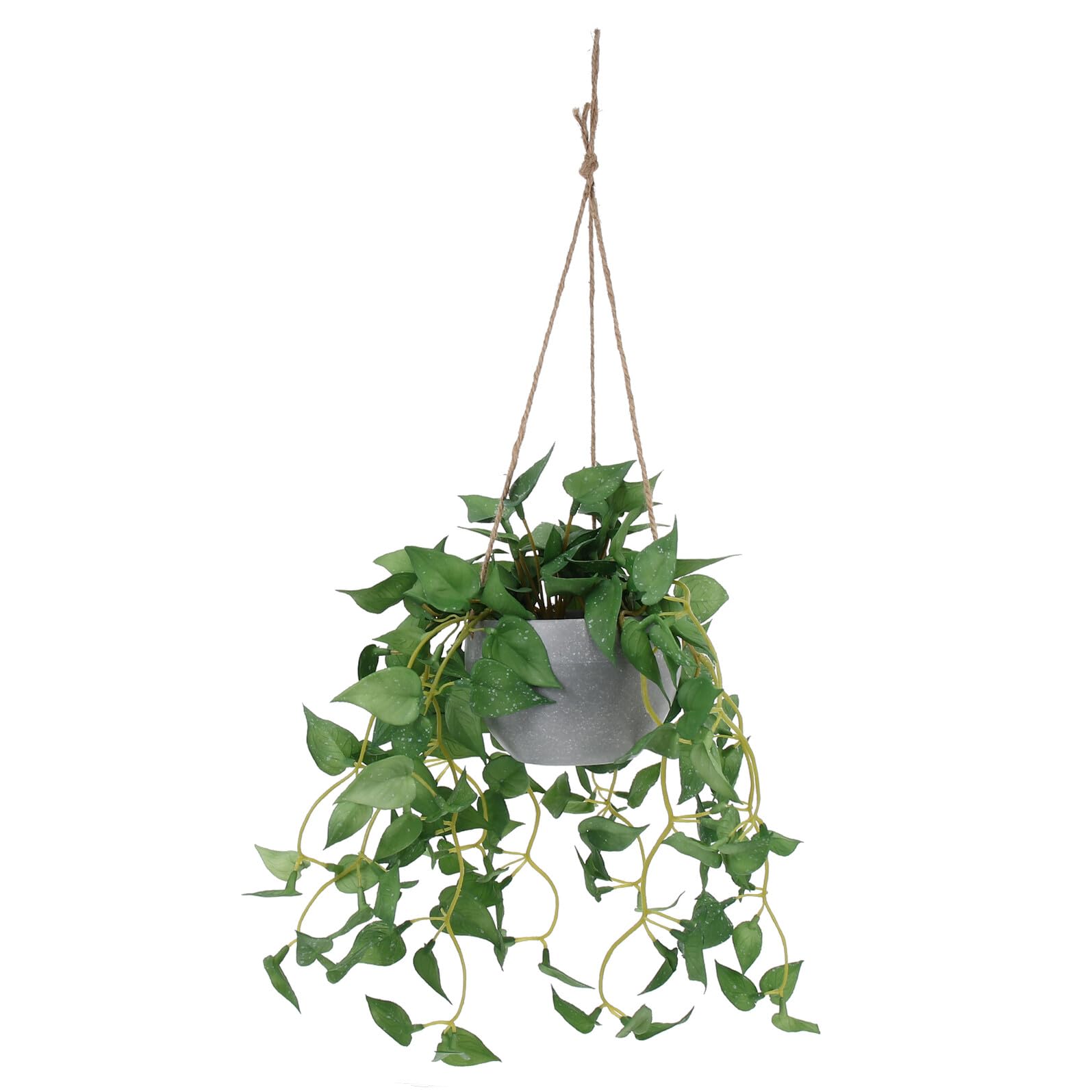 Plante suspendue artificielle BESPORTBLE en corde et plastique vert pour mur