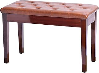 GGZONE Piano Stool Piano Bench Double Straight Leg Piano Stool with Storage Compartment,Flip-Top Seat,Load Capacity Up to 200 Kilograms beautiful scenery