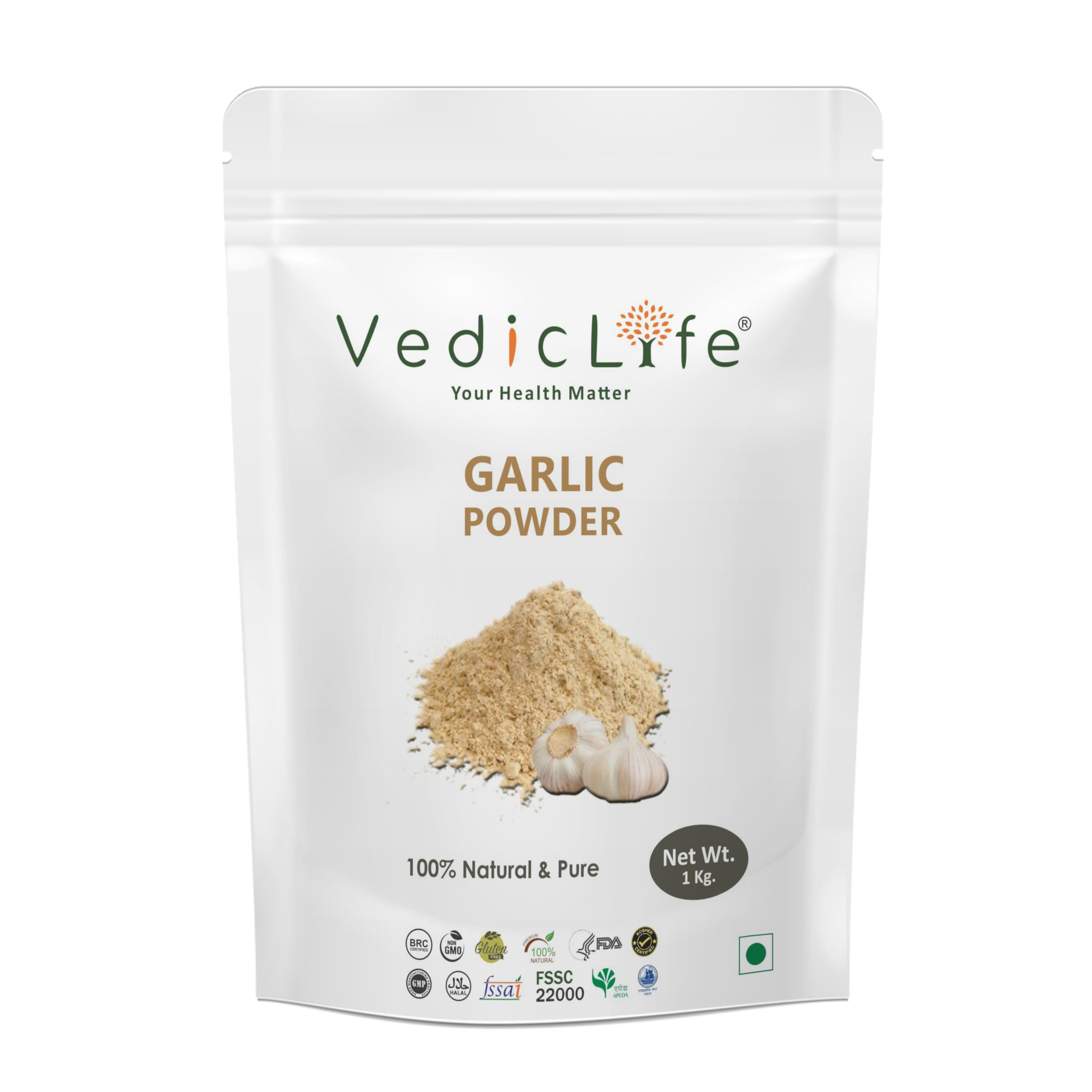 vediclife Organic Garlic Powder – Pure and Flavorful Spice for Culinary Use, Heart Health, and Immune Support (150) (B0D8PPXXZK) Amazon Price History, Amazon Price Tracker