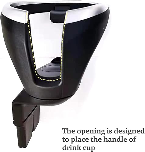 Miniatura 9 de Soporte extraíble para asiento delantero BMW 135i 128i X1 E82 E84 E88 E81 E82 E82e E87 E87n, consola central para taza de café, soporte para bebidas