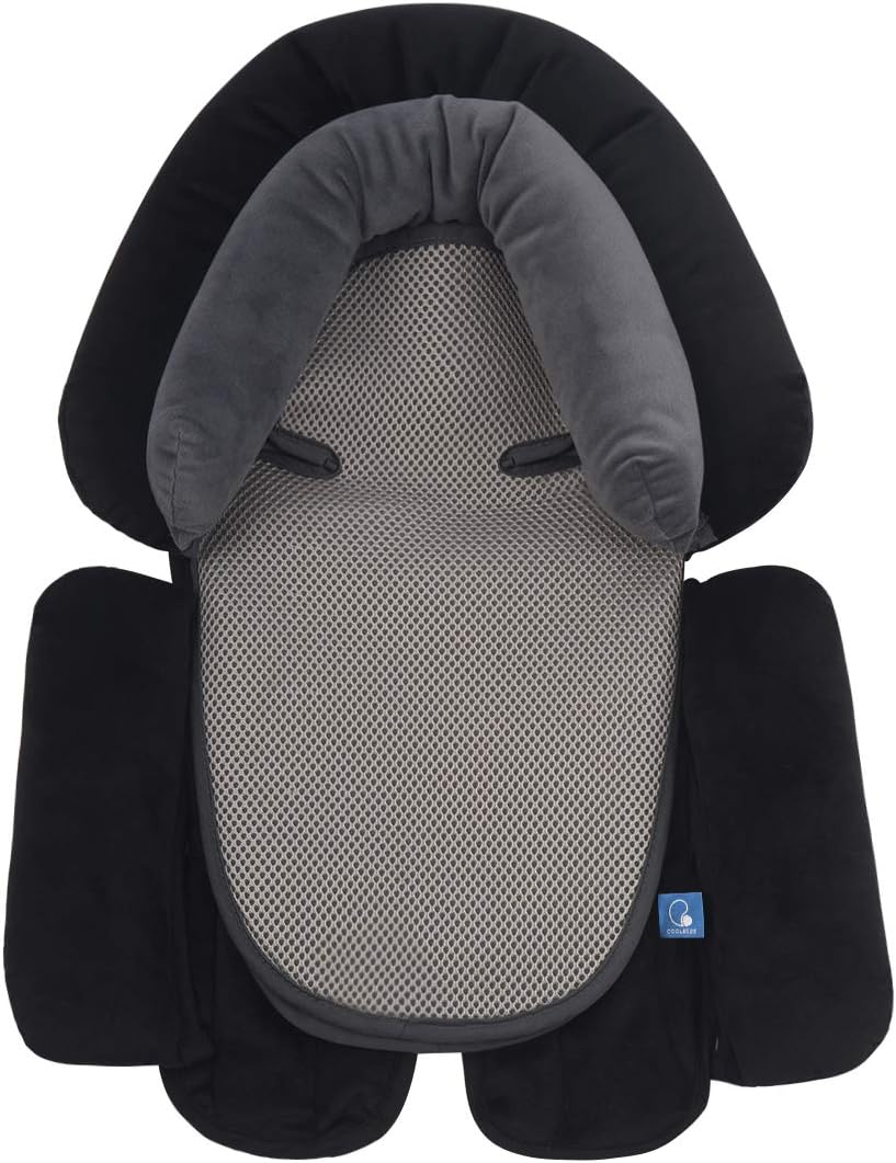 COOLBEBE Upgraded 3-in-1 Babybody Support for Newborn Infant Toddler - Extra Soft Car Seat Insert Cu...