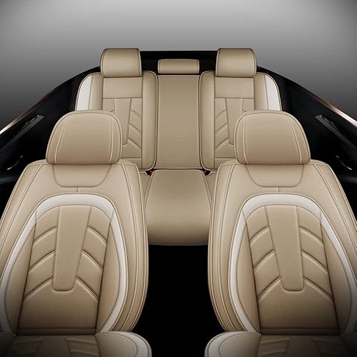 Miniatura 3 de Ruberpig Juego completo de fundas de asiento de automóvil para Dacia Sandero Stepway de cobertura completa, transpirable e impermeable, juego