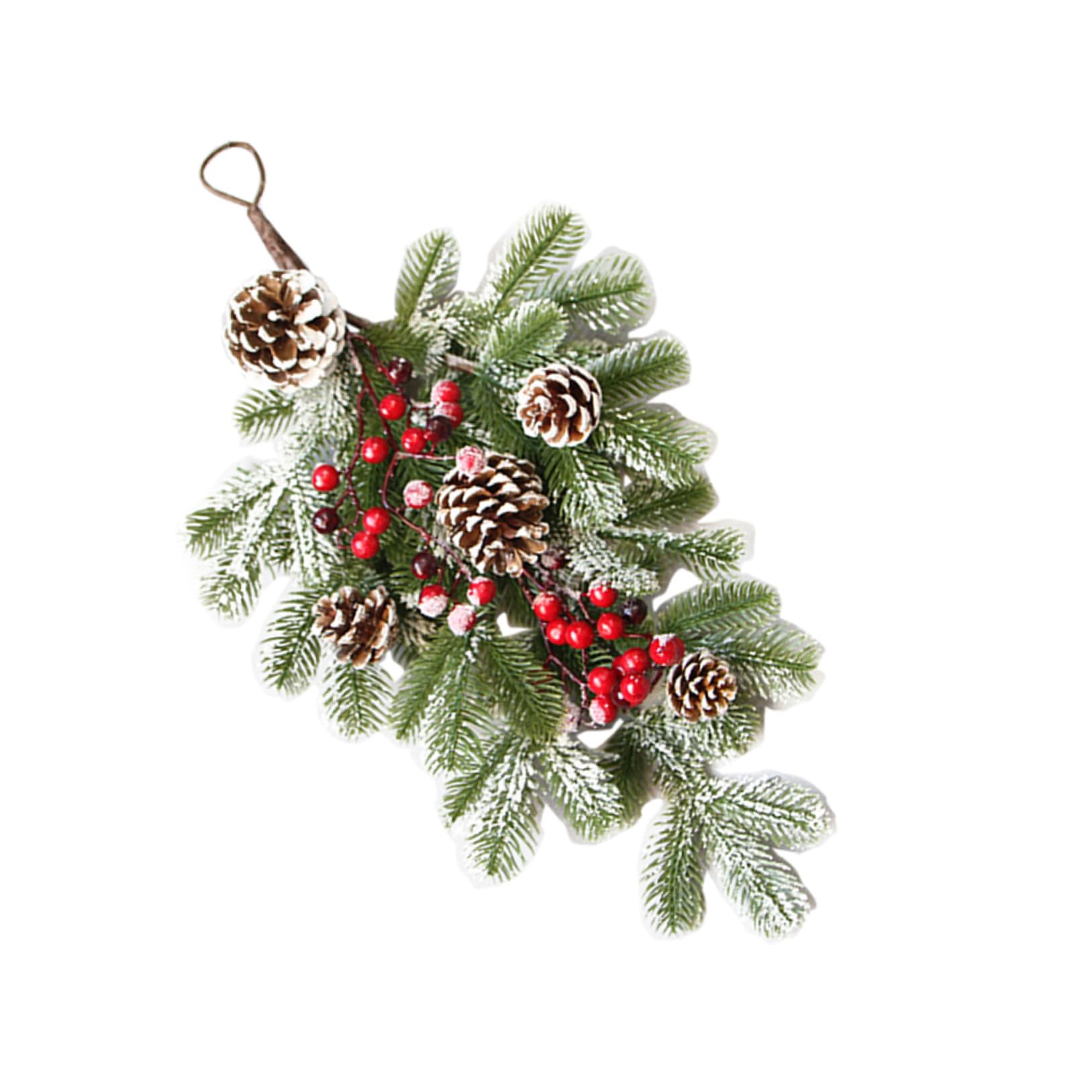 Pomme de pin décoration de sapin de Noël et suspension de porte