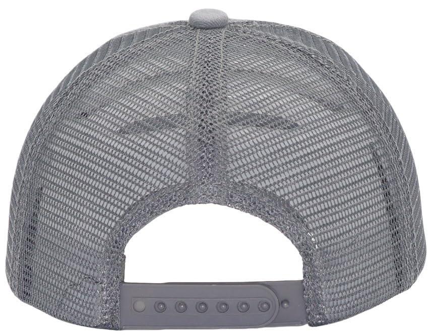 Image of Washed Cotton Trucker Hat, Soft Mesh Baseball Cap with Adjustable Snapback | Unstructured Vintage Distressed Dad Hats, Breathable Lightweight Casual Outdoor Summer Ball Caps for Men Women