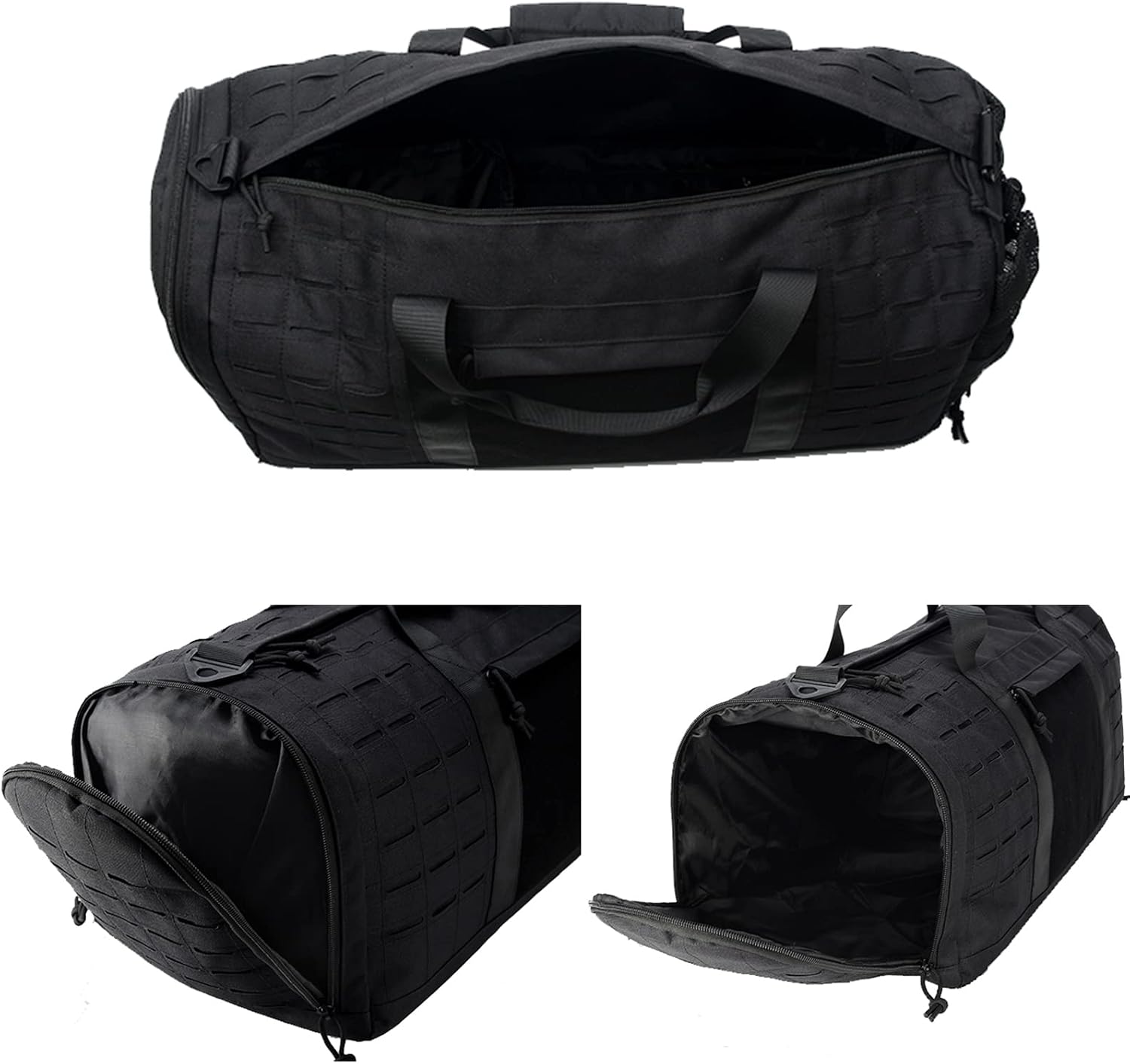 Gym Bag for Women and Men, Duffel Bag for Sports, Gyms and Weekend Getaway, 40L Waterproof Dufflebag with Shoe and Wet Clothes Compartments, Lightweight Carryon Gymbag
