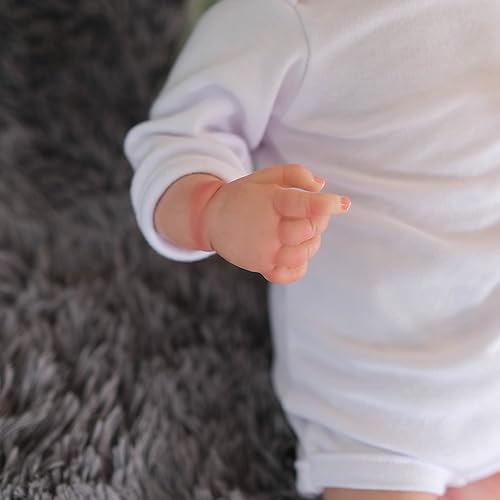 Miniatura 5 de iCradle Muñeca realista de 20 pulgadas, muñecas de bebé recién nacidas, cuerpo pesado, el mejor regalo para cumpleaños