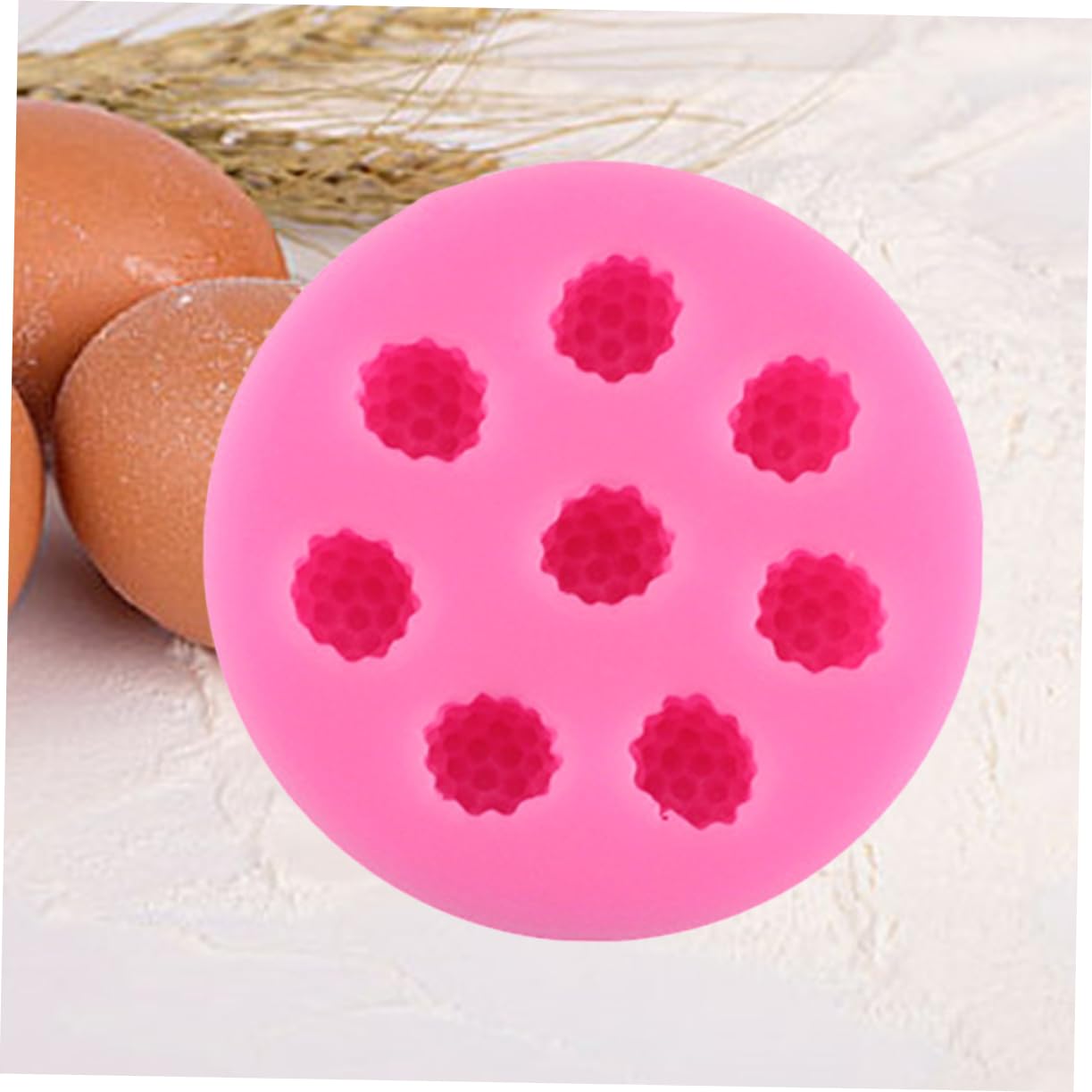 Amosfun 3 Stk Kuchenform Cupcake-Topper DIY-Form Cakesicles Schimmel Formen aus Kuchen Topper Silikonformen schokoladenform silikongießform Geleeform Kuchendekorationswerkzeug Rosa
