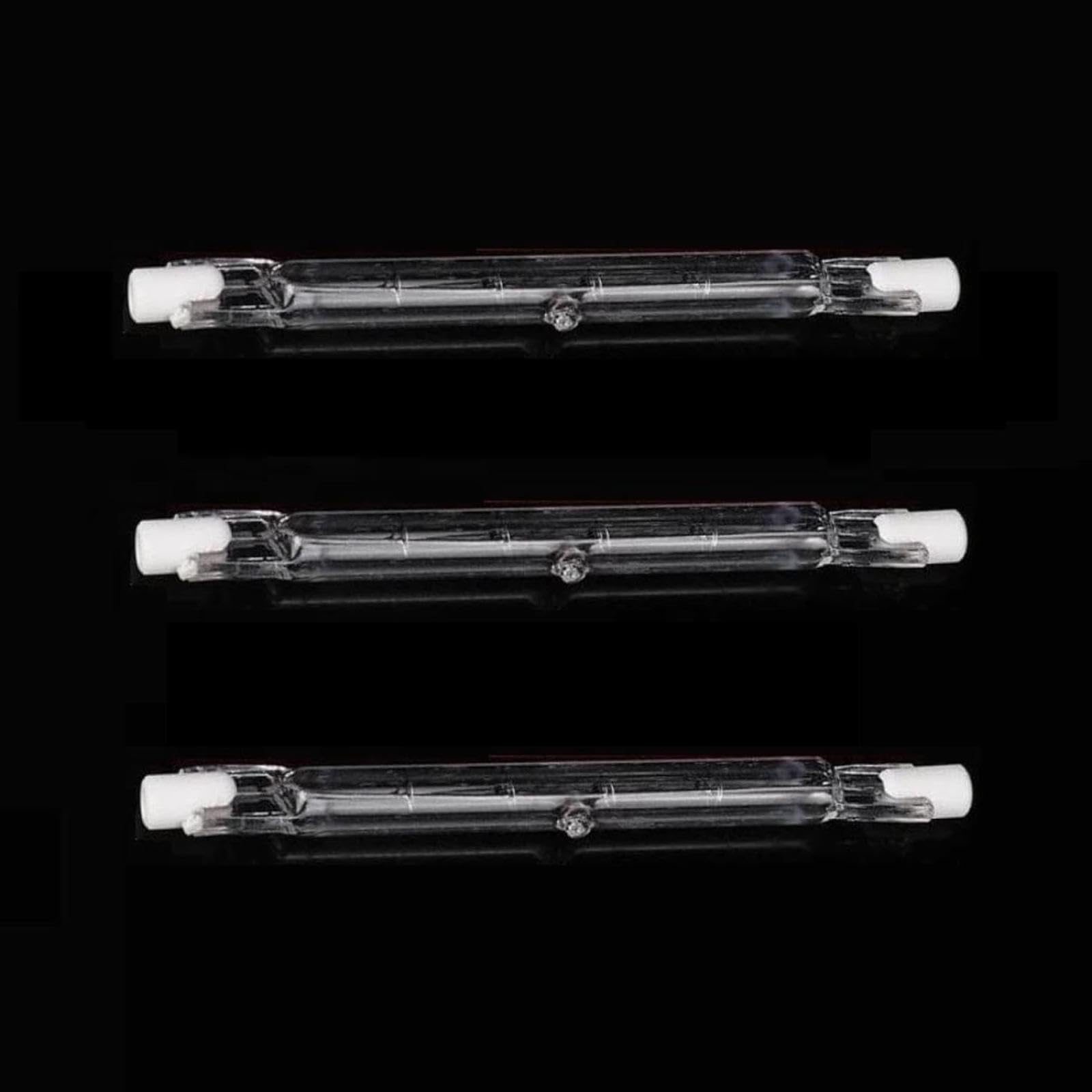 JZLBBC Halogen Bulbs R7S 118MM 100W 120 Volt Halogen Light Bulb R7S J118mm 220V T3 J Type Double Ended Light Bulb 6PC 220V-100W