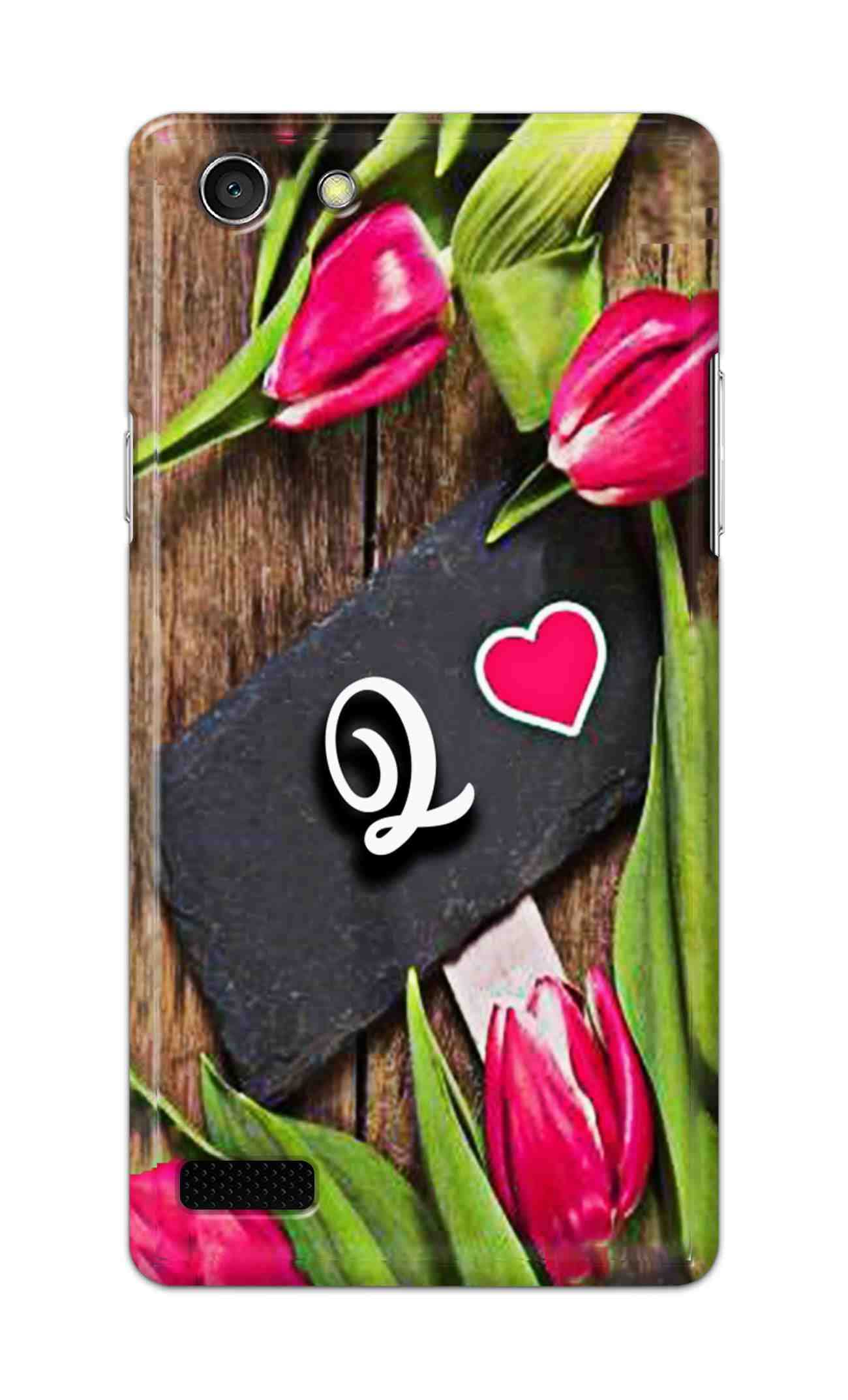 TweakyMod Designer Printed Hard Case | Tulips Q Back Cover Compatible with Oppo A33, A33F, NEO 7