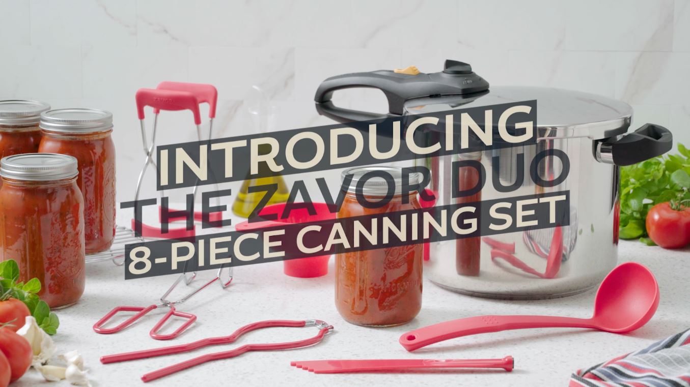 Amazon.com: Zavor DUO 8-pc Pressure Canning Set - Pressure Cooker