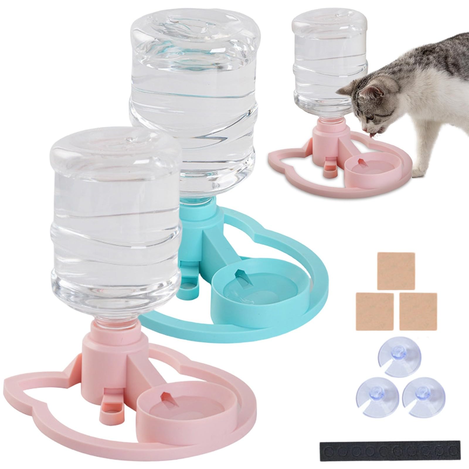Automatic Pet Water Dispenser, Auto Self Refilling Cat Water Bowl