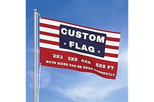 Customized Flag with Unparalleled Versatility: Create a Flag with Images, Text, or Logos