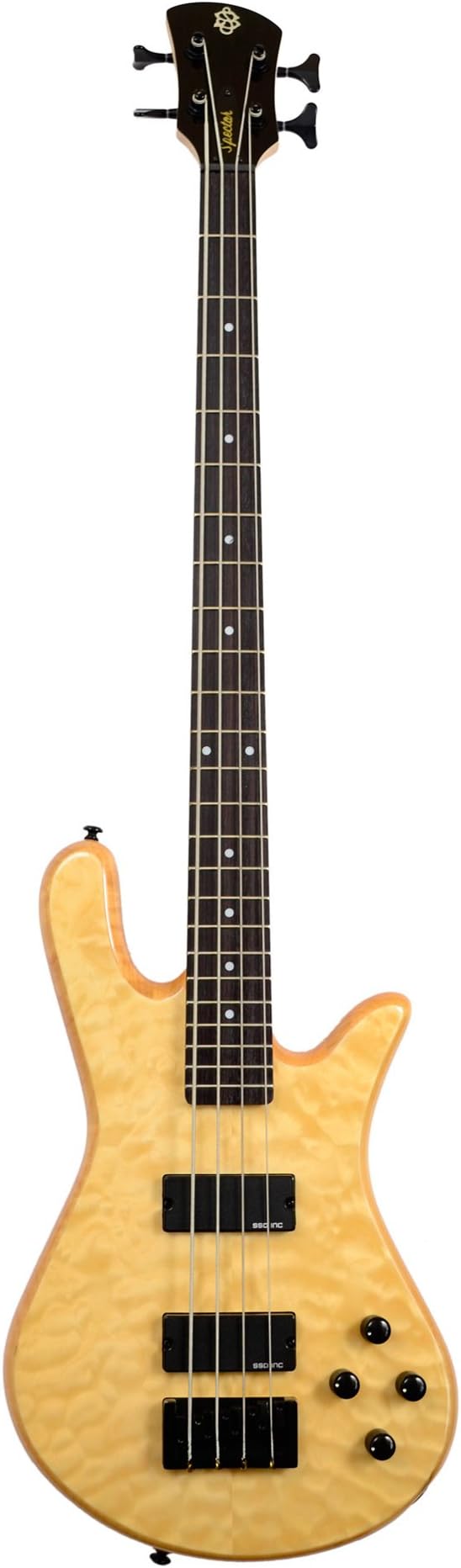 Legend 4 Classic Bass Guitar (4 String, Clear Gloss Natural)