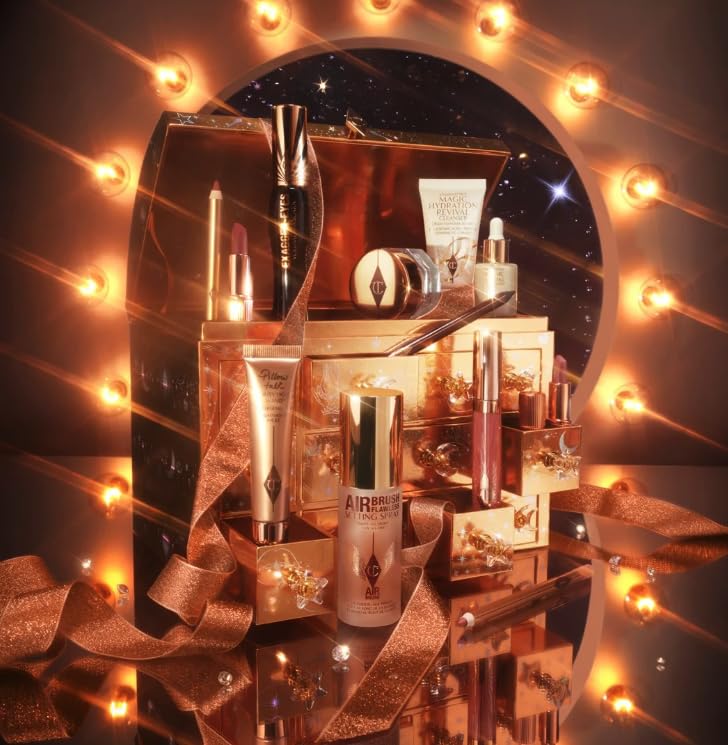 Calendario de Adviento Beauty Treasure Chest 2025 – Lujoso 12 días Glow-Up - T.W.V. €580 - Edición limitada - Oferta del viernes negro