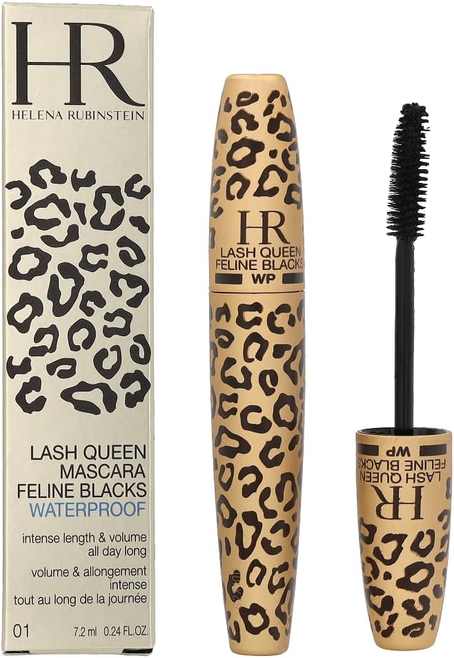 Hr Lash Queen Mascara Feline Blacks Waterproof 5ml