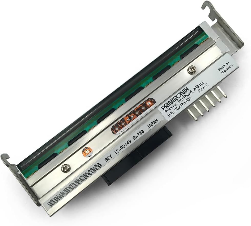 252379-001 PrintHead Printhead for Printronix T4M Thermal Barcode Label Printer 203dpi Resolution Original