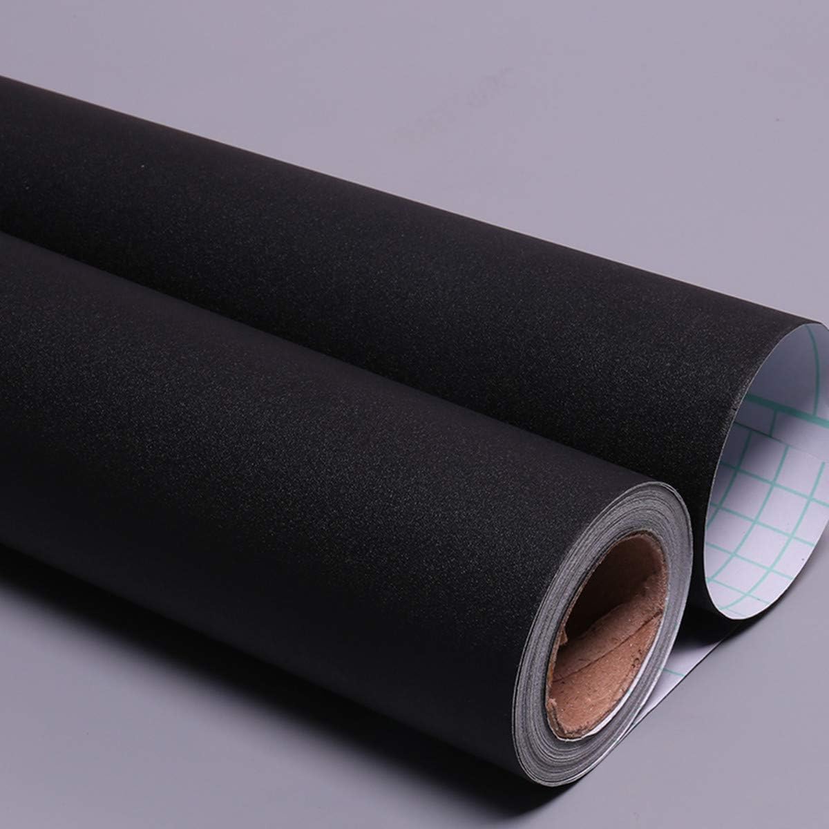 Black Wallpaper Table and Door Reform Easy to Apply 16"x118"