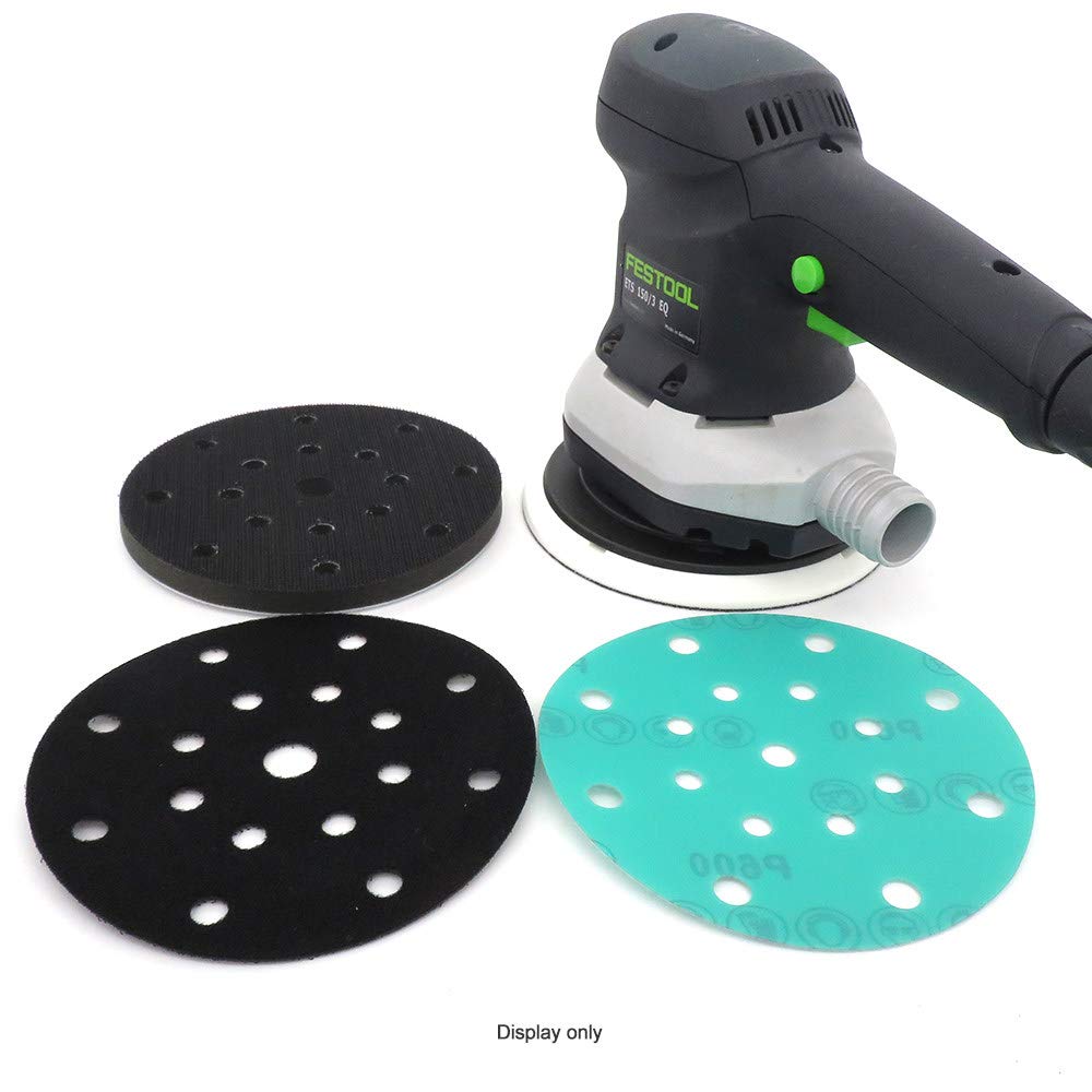 6 Pouces 150MM 17 Trous 60-2000 Grains Crochet et Boucle Film PET Oxyde D'aluminium Wet&Dry Disque Abrasif pour Peinture de Voiture, grain 240
