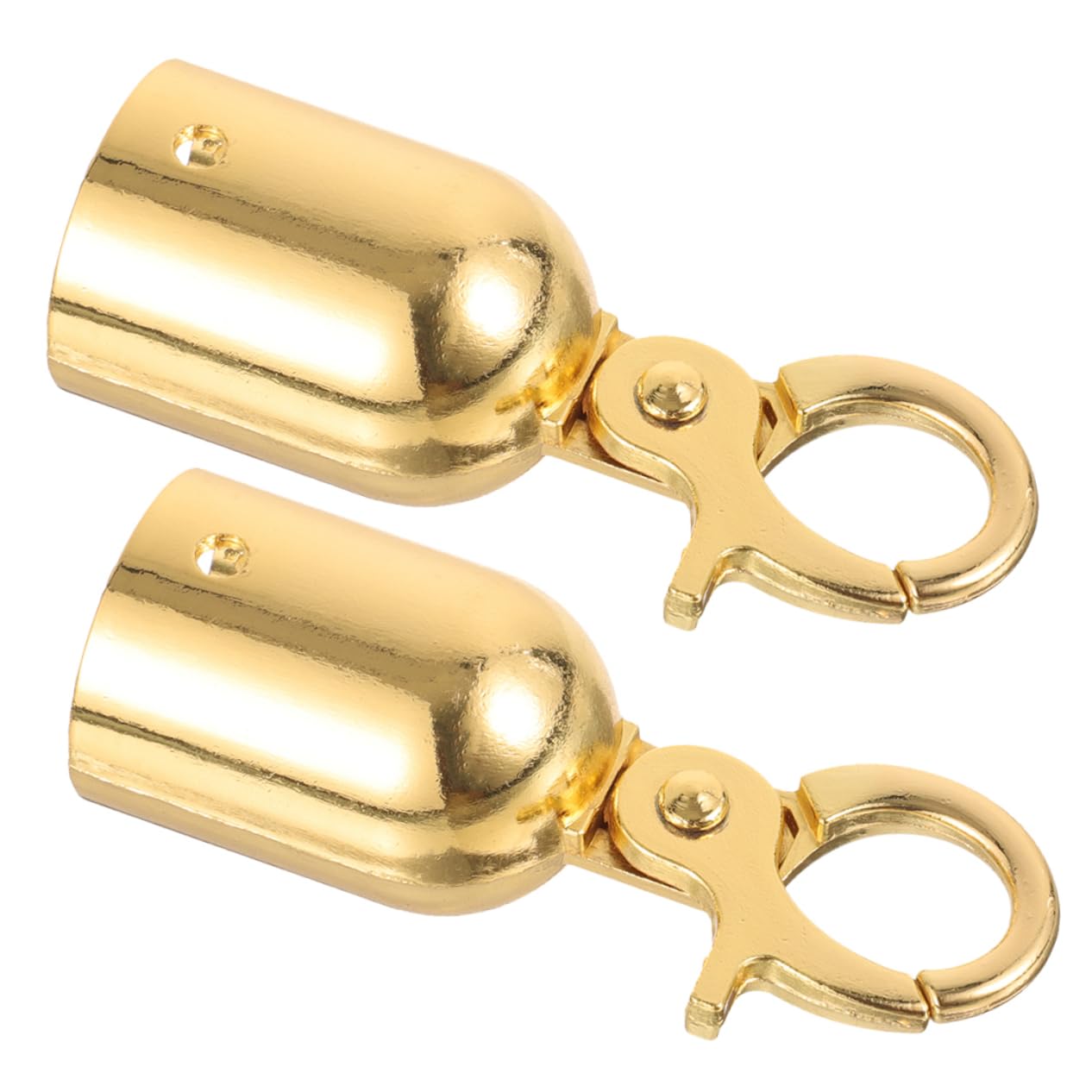 Uonlytech Guardrail Cord End Cap Metal Cord Lock Stopper Rope End Fastener for Residential Commercial Use