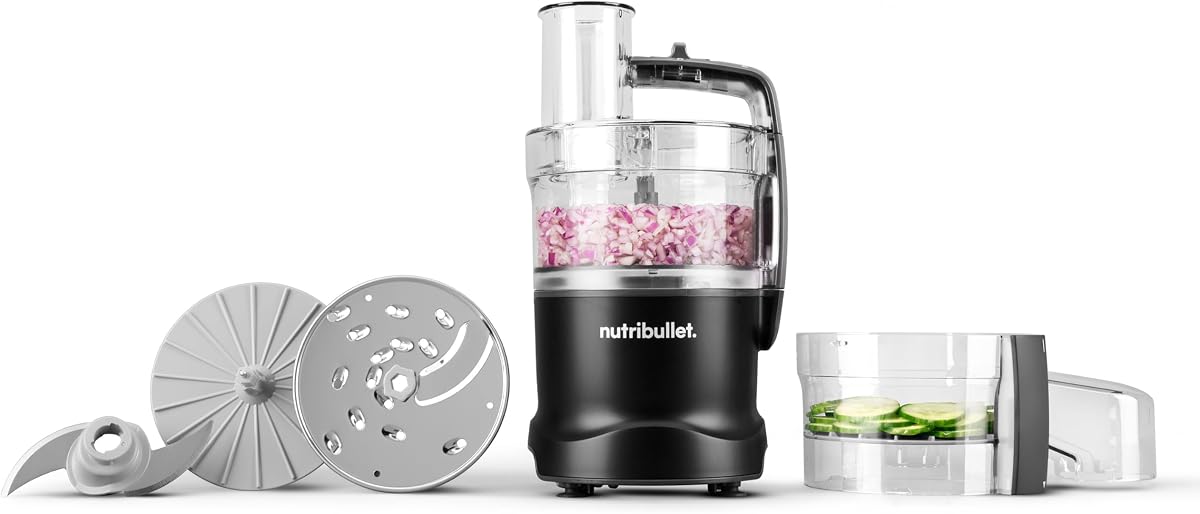 Procesador de alimentos nutribullet Limitless, negro mate
