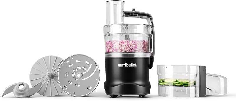 Procesador de alimentos nutribullet Limitless, negro mate