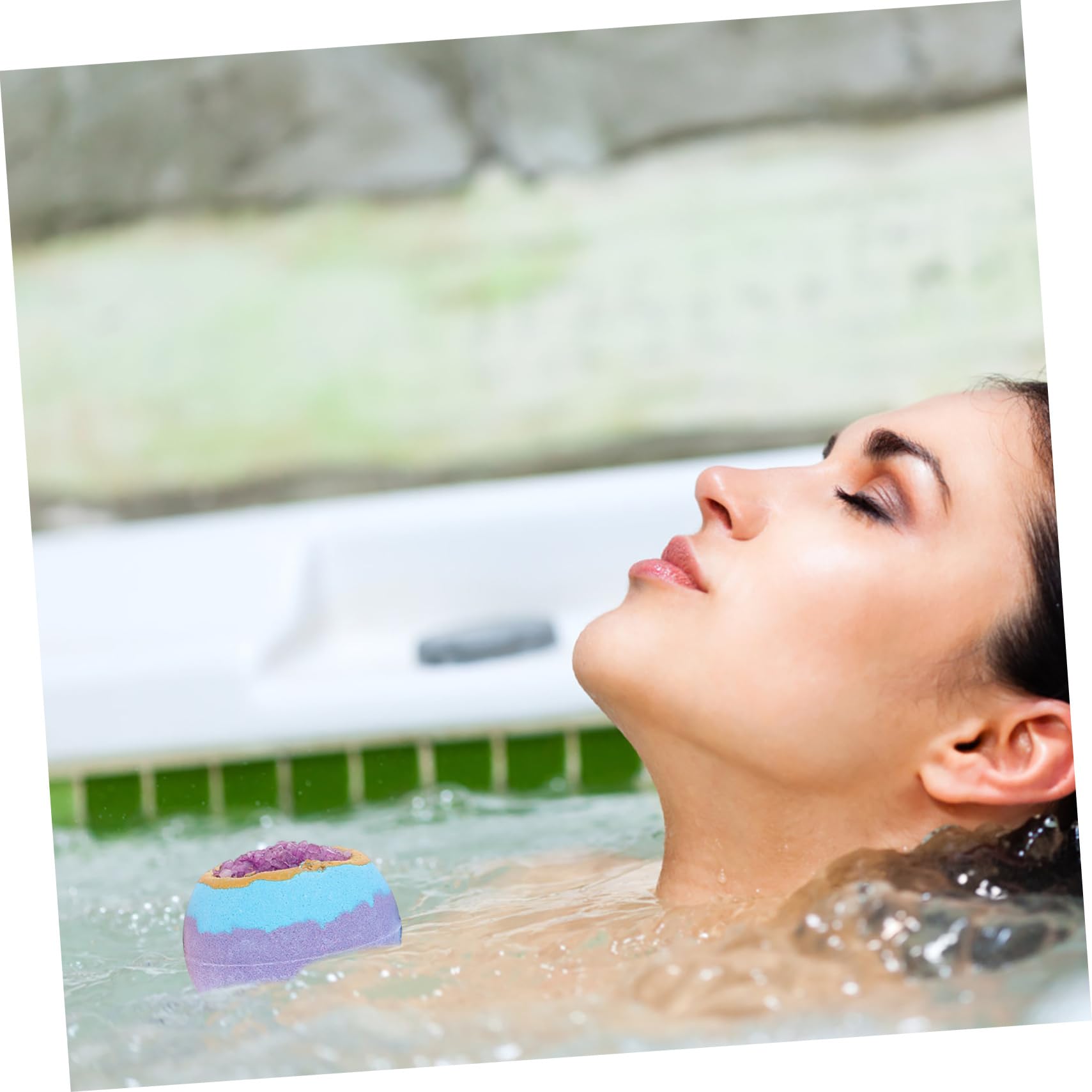 FRCOLOR 4piezas Bolas De Baño Efervescentes De Baño Burbujas Para y Para Aromaterapia Para Spa y Relajación El Hogar