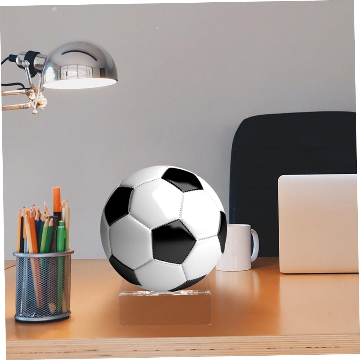 Acrylic Ball Display Stand Transparent Holder for Basketball Soccer Volleyball Rugby Ball Storage Rack for Home Decor and Organization