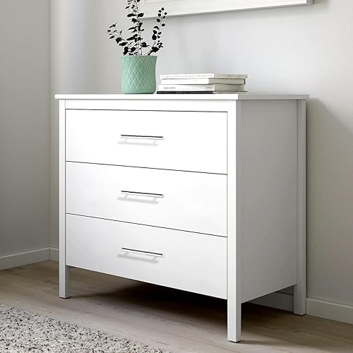 Miniatura 201 de Probrico - Paquete de 20 manijas planas negras modernas para cajones, manijas de cocina, armario europeo, tirador en T para tocador - Centros