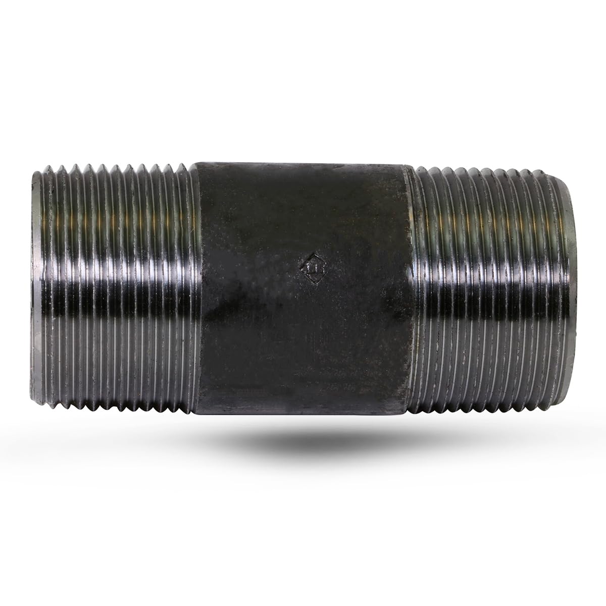 Everflow Supplies npbl1225 2 – 1/5,1 cm długości, kolor czarny, złączka ze stali nierdzewnej, dławnica rurowa o średnicy znamionowej 1/5,1 cm
