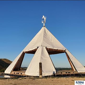 12V-220V Vertical Axis Maglev Wind Turbine,9000W High Voltage Generator with Charge Controller Household Windmill
