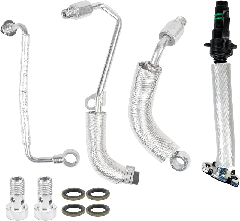 Kit de Tubos de Óleo e Arrefecimento do Turbo BHB para Chevy Cruze, Sonic, Trax e Buick Encore 1.4L – 4 peças