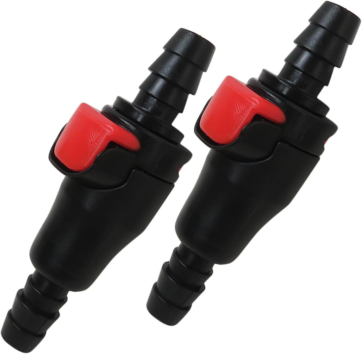 Push-Button Quick Connectors for Hydration Packs - 2-Pack with Automatic Shut-Off