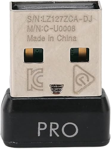 VBESTLIFE G Pro - Receptor inalámbrico USB de 2.4 G, adaptador de receptor de ratón inalámbrico USB para Logitech G Pro
