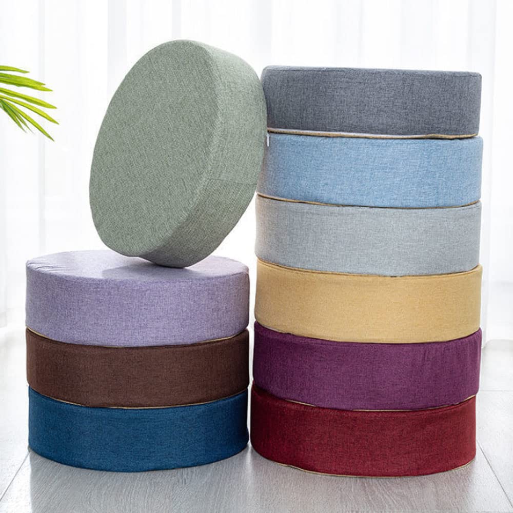 FANSU Coussin de Siège en Mousse à Mémoire, Confortable Coussin de Chaise Soulager Les Pressions de Dos, pour Siege Auto, Chaise de Maison, Bureau, Fauteuil Roulant (45x45x10cm,Bleu