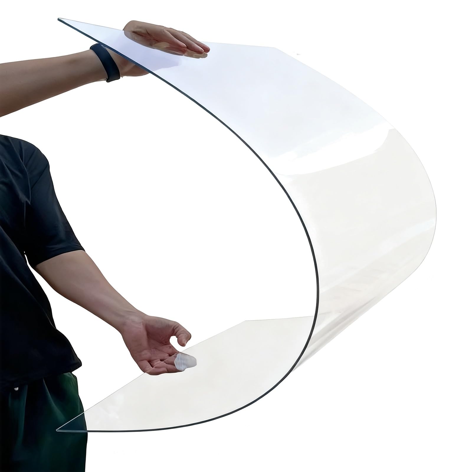 Láminas acrílicas transparentes de 2,5 mm, versátiles tableros de señalización y exhibición para proyectos publicitarios, paneles de plástico duraderos para manualidades y decoración del hogar