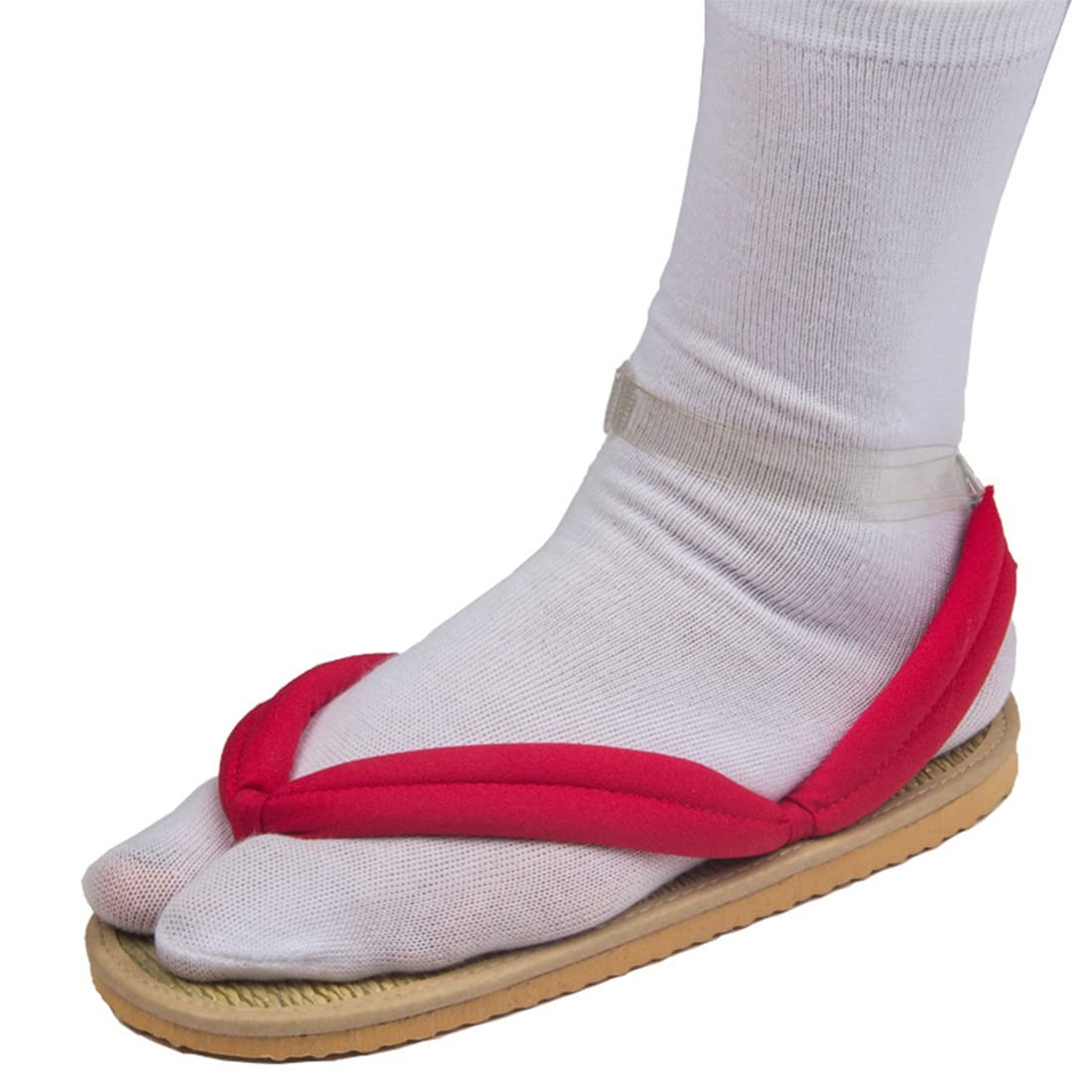 Cosplay Kimetsu No Yaiba Kamado Tanjirou Nezuko Buty Geta Clogs Kapcie ze skarpetkami Tabi