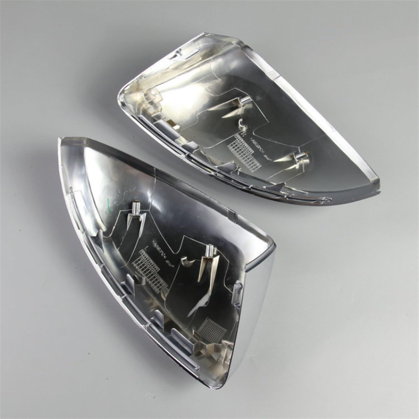 Matte Chrome Mirror Cover Rearview Side Cap Housing