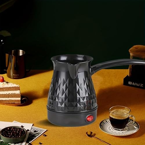 CEWROM Zaparzacz do espresso indukcyjny, 500 ml, turecki dzbanek do kawy, dzbanek na mleko